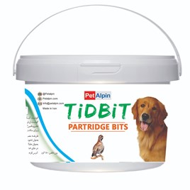 تشویقی سطلی سگ تیدبیت مدل partridge bits